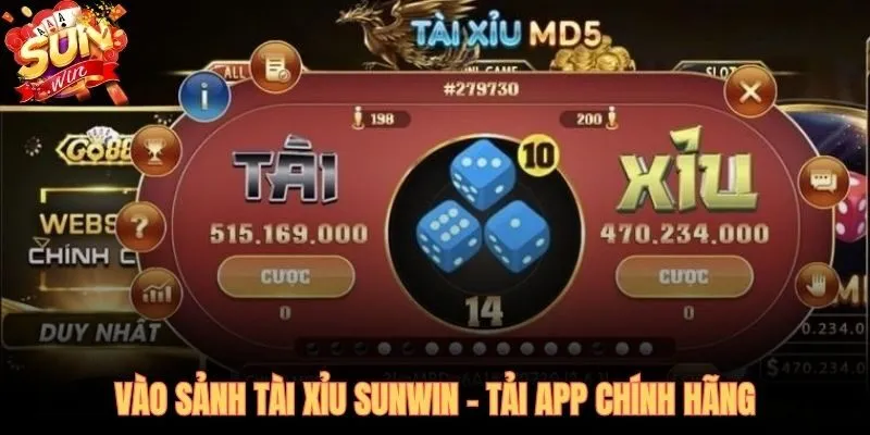 Tải app tài xỉu SUNWIN chính hãng và bước vào thực chiến ngay hôm nay
